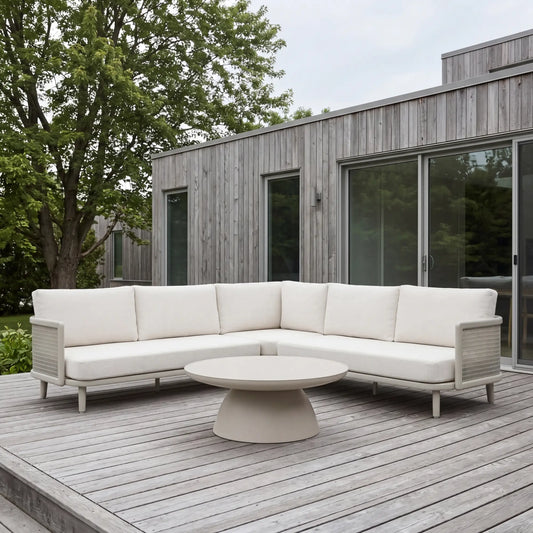 Dome - Table basse extérieure en aluminium
