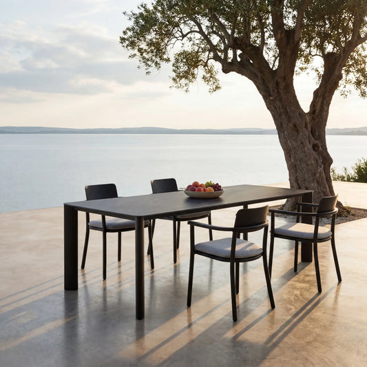 Panoramic - Outdoor Ceramic Dining Table