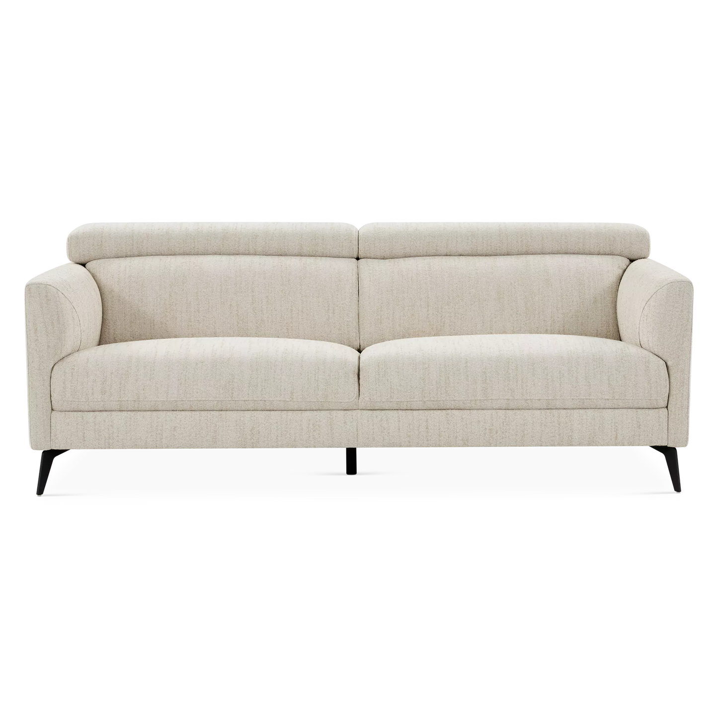 Ariana - Canapé en tissu avec appuie-têtes réglables