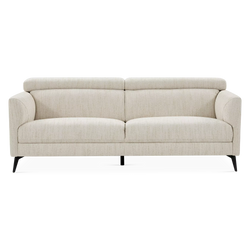 Ariana - Canapé en tissu avec appuie-têtes réglables