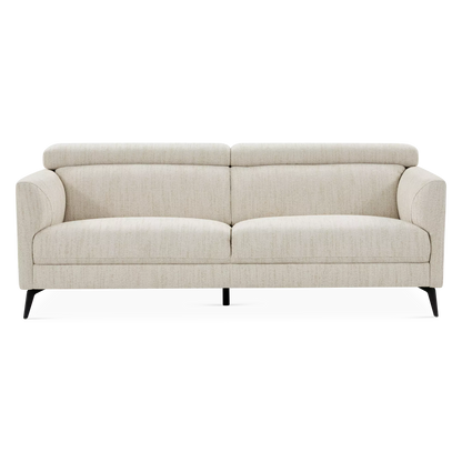 Ariana - Canapé en tissu avec appuie-têtes réglables