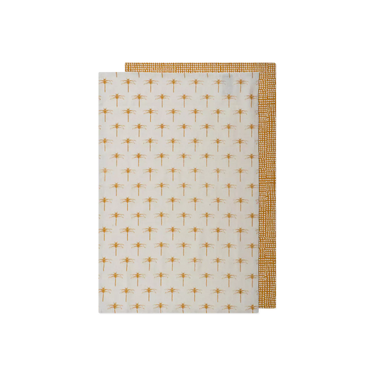 Retro - Set of 2 Organic Cotton Dish Towels