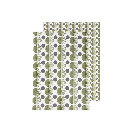 Modern - Set of 2 Organic Cotton Dish Towels