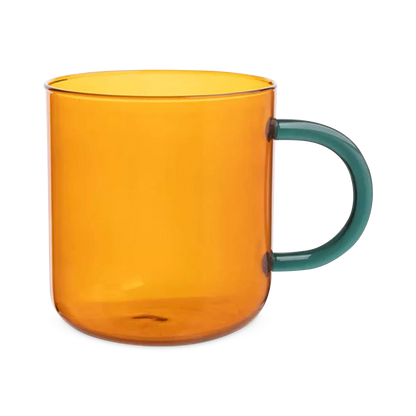 Rainbow - colorful borosilicate glass mug