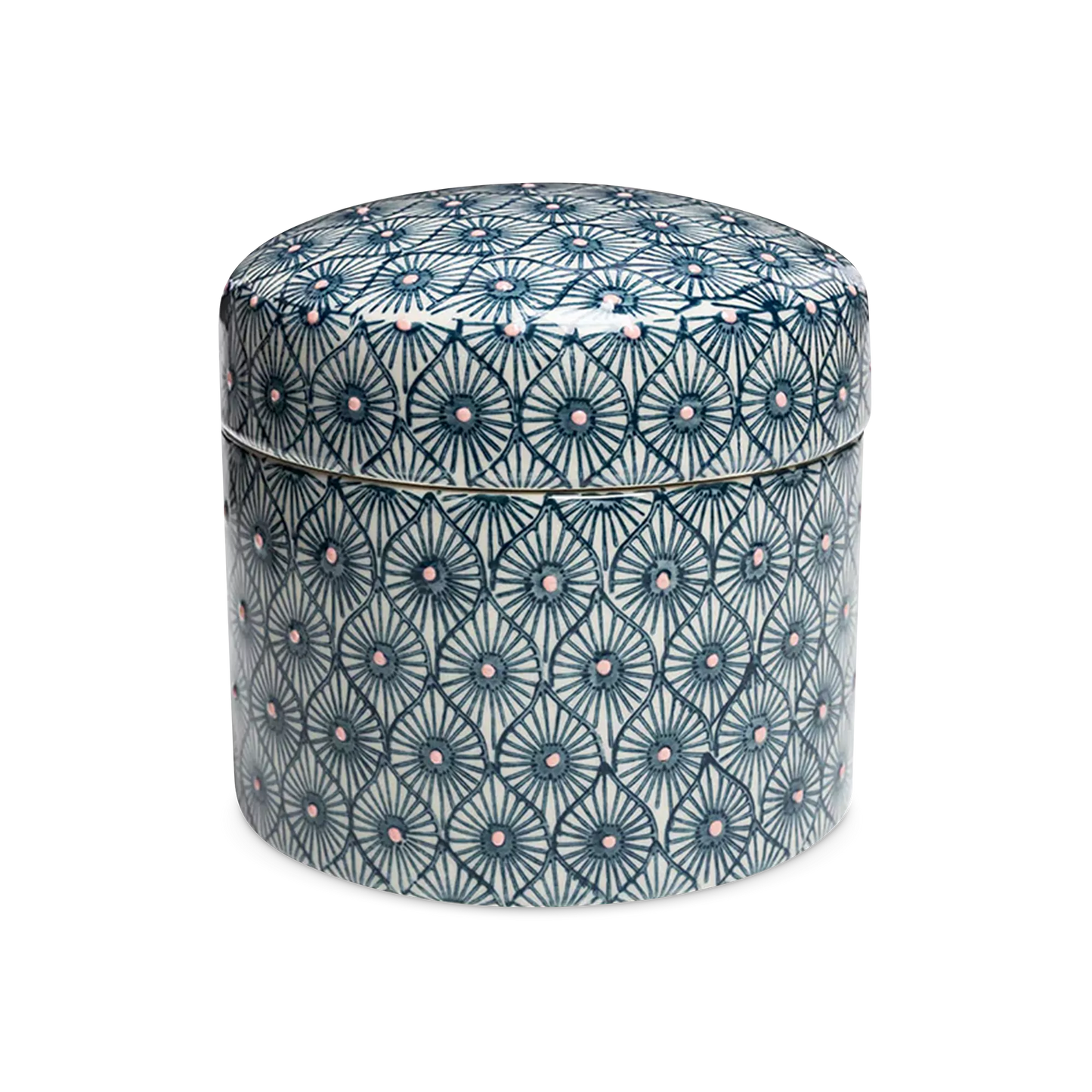 Mix - decorative ceramic box with patterns
