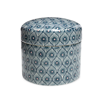 Mix - decorative ceramic box with patterns