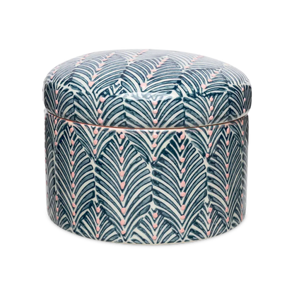 Mix - decorative ceramic box with patterns