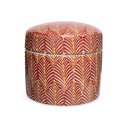Mix - decorative ceramic box with patterns