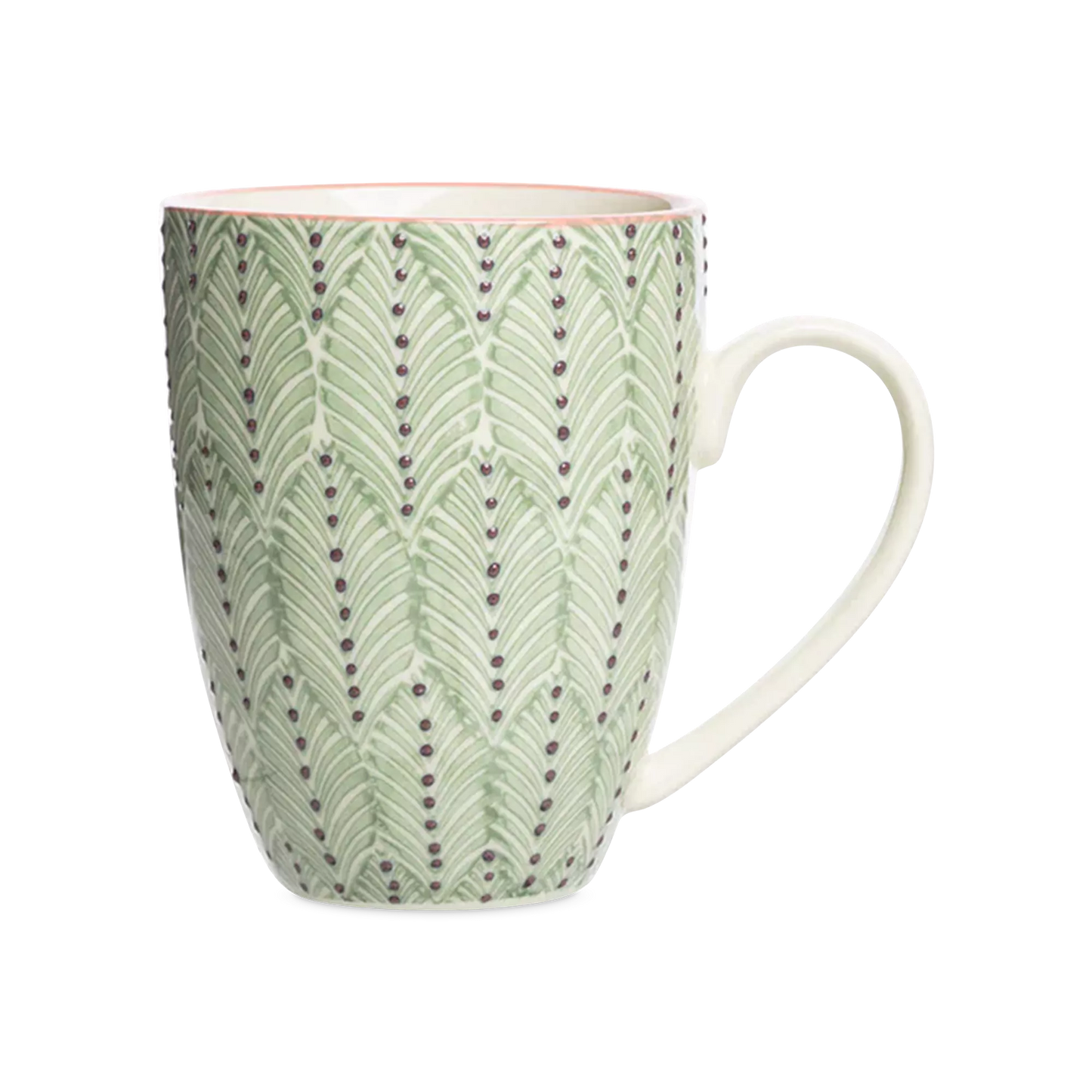 Mix - ceramic cup with colorful patterns