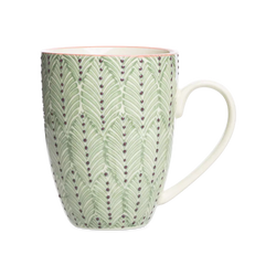 Mix - ceramic cup with colorful patterns