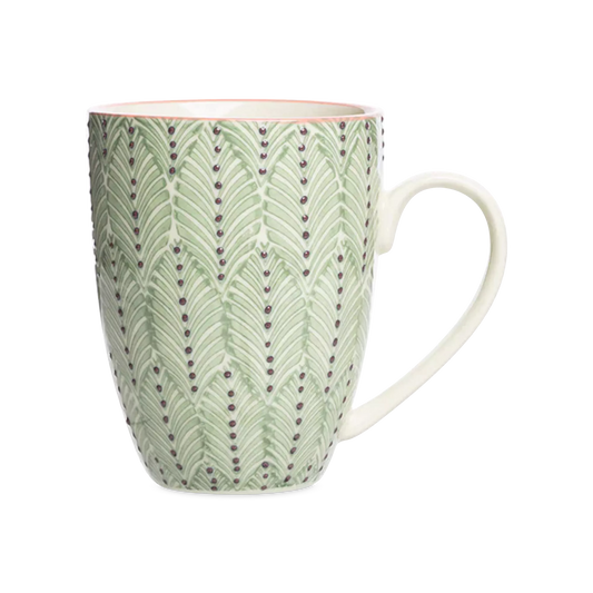 Mix - ceramic cup with colorful patterns