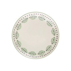 Mix - green stoneware dessert or salad plate