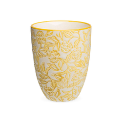Rustic - tea cup with floral pattern