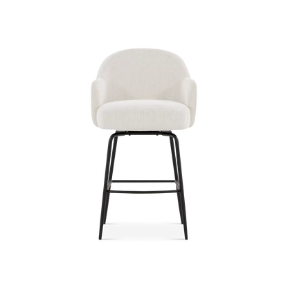 Bae - Tabouret en tissu bouclé