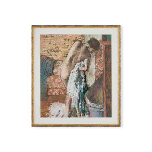 Après le bain I - tableau d'Edgar Degas