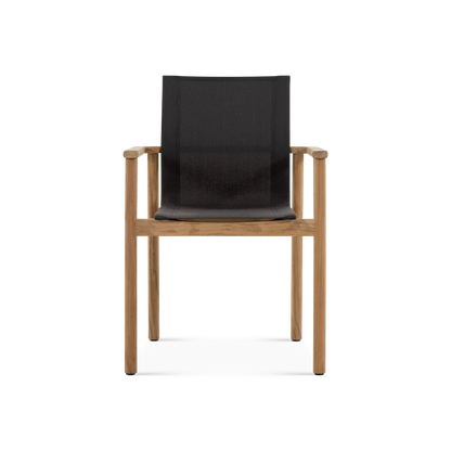 French Beauty - Chaise extérieure en teck