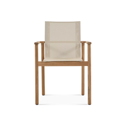 French Beauty - Chaise extérieure en teck