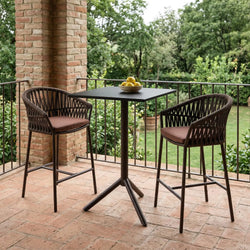Four Seasons - Outdoor Rope Counter Height Stool