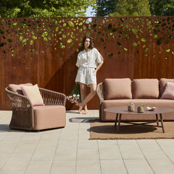 Four Seasons - Outdoor Sofa Set in Rope
