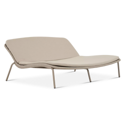 Good Vibes - Chaise longue double extérieure en corde