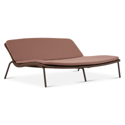 Good Vibes - Chaise longue double extérieure en corde