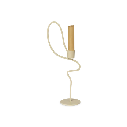 Valse - chandelier en métal ondulé