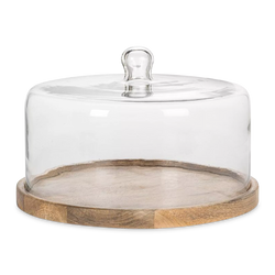 Trinity - Cloche à gâteau en verre