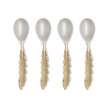 Plume - Ensemble de 4 cuillères