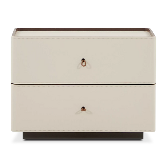 Neri - Leather Nightstand