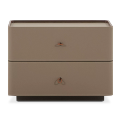 Neri - Leather Nightstand