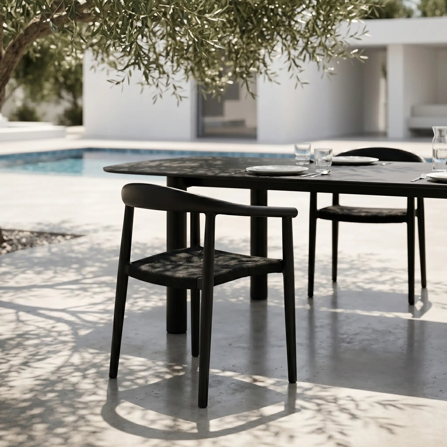 Lemon Pie - Outdoor Ceramic Extendable Table