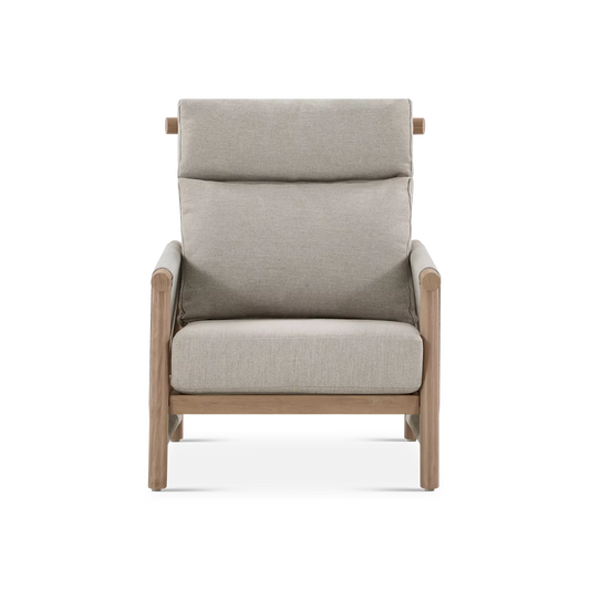 Zen - Outdoor Aluminium High Back Lounge Chair