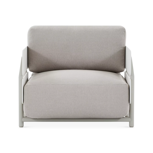 Polo - Outdoor Lounge Chair in Aluminium