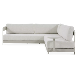 Vela - Outdoor Aluminum L-Shape Corner Sectional