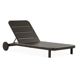Dolce - Outdoor Lounger in Aluminium