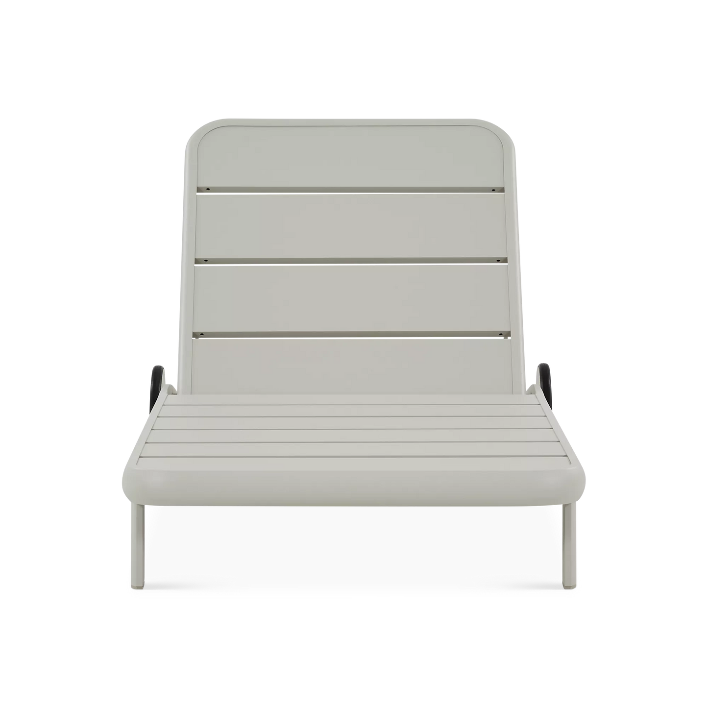 Dolce - Chaise longue extérieure en aluminium