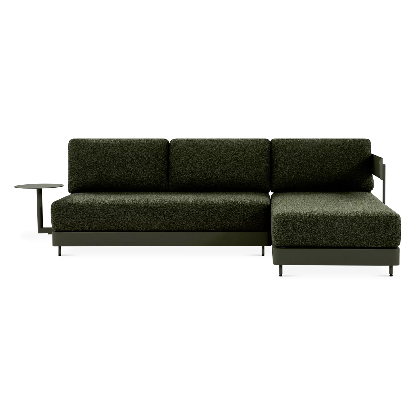 Vela - Outdoor Aluminum Sectional with Chaise