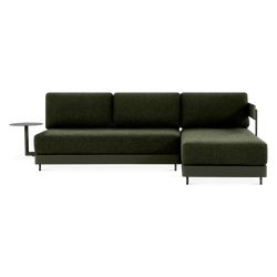 Vela - Outdoor Aluminum Sectional with Chaise