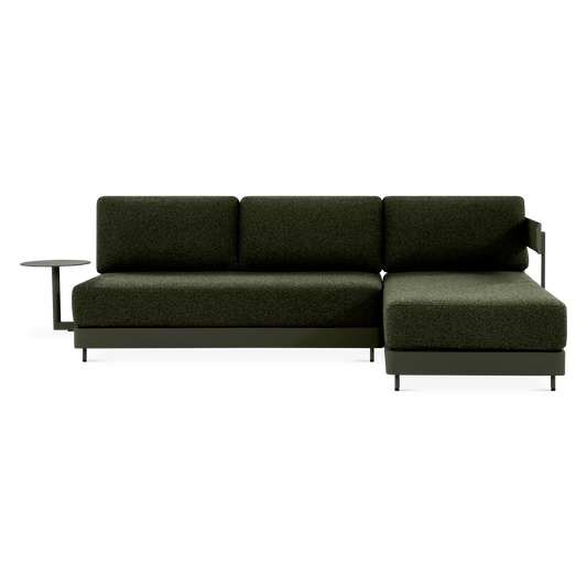 Vela - Outdoor Aluminum Sectional with Chaise