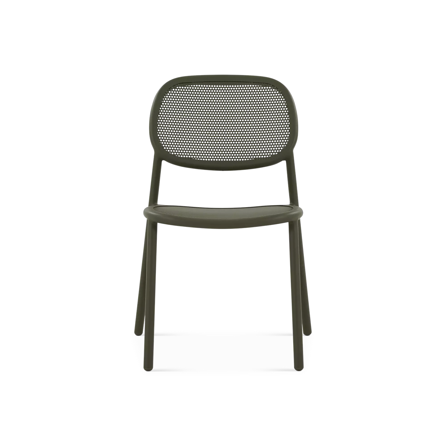 Dots - Outdoor Chair Without Arms in Aluminium