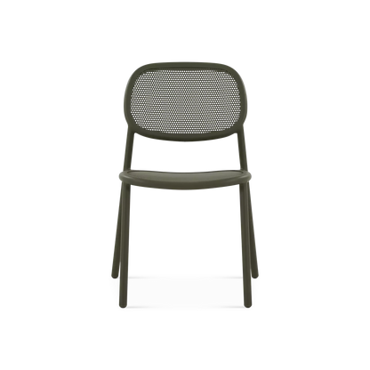 Dots - Outdoor Chair Without Arms in Aluminium