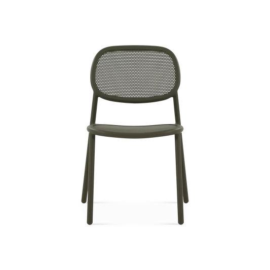 Dots - Outdoor Chair Without Arms in Aluminium