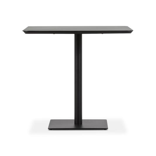 Balance - Table de salle à manger extérieure carrée en aluminium