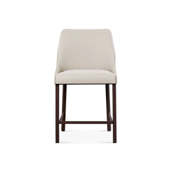 Sara I - Tabouret en similicuir par Trica