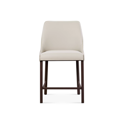 Sara I - Tabouret en similicuir par Trica