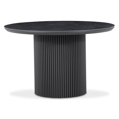 Groove - Table de salle à manger extérieure en céramique