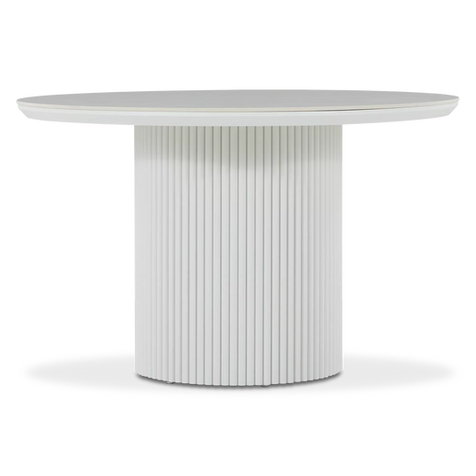 Groove - Table de salle à manger extérieure en céramique