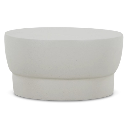 Galet - Table basse extérieure en fibre de verre