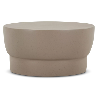 Galet - Table basse extérieure en fibre de verre