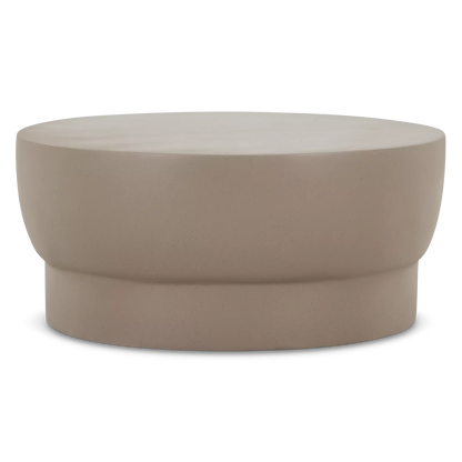 Galet - Table basse extérieure en fibre de verre